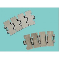 SS881 stainless steel flat top chains-side flex